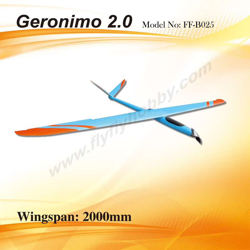 GERONIMO 2.0m Electric_Kit w/motor&prop